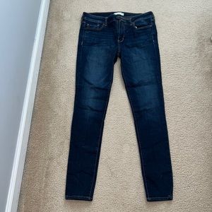 Dark wash jeans!